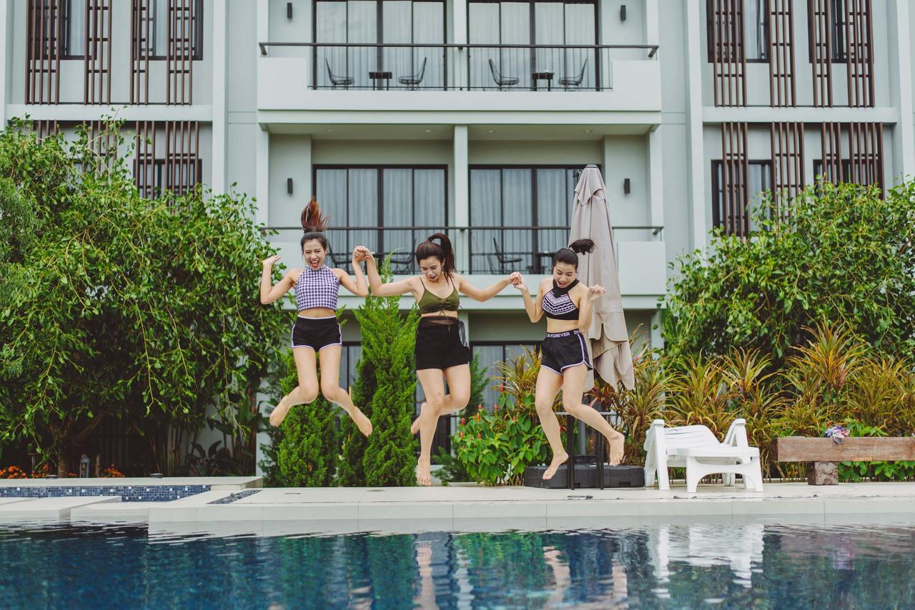 Green Ville Laguna Hotel Sung Noen Exterior photo