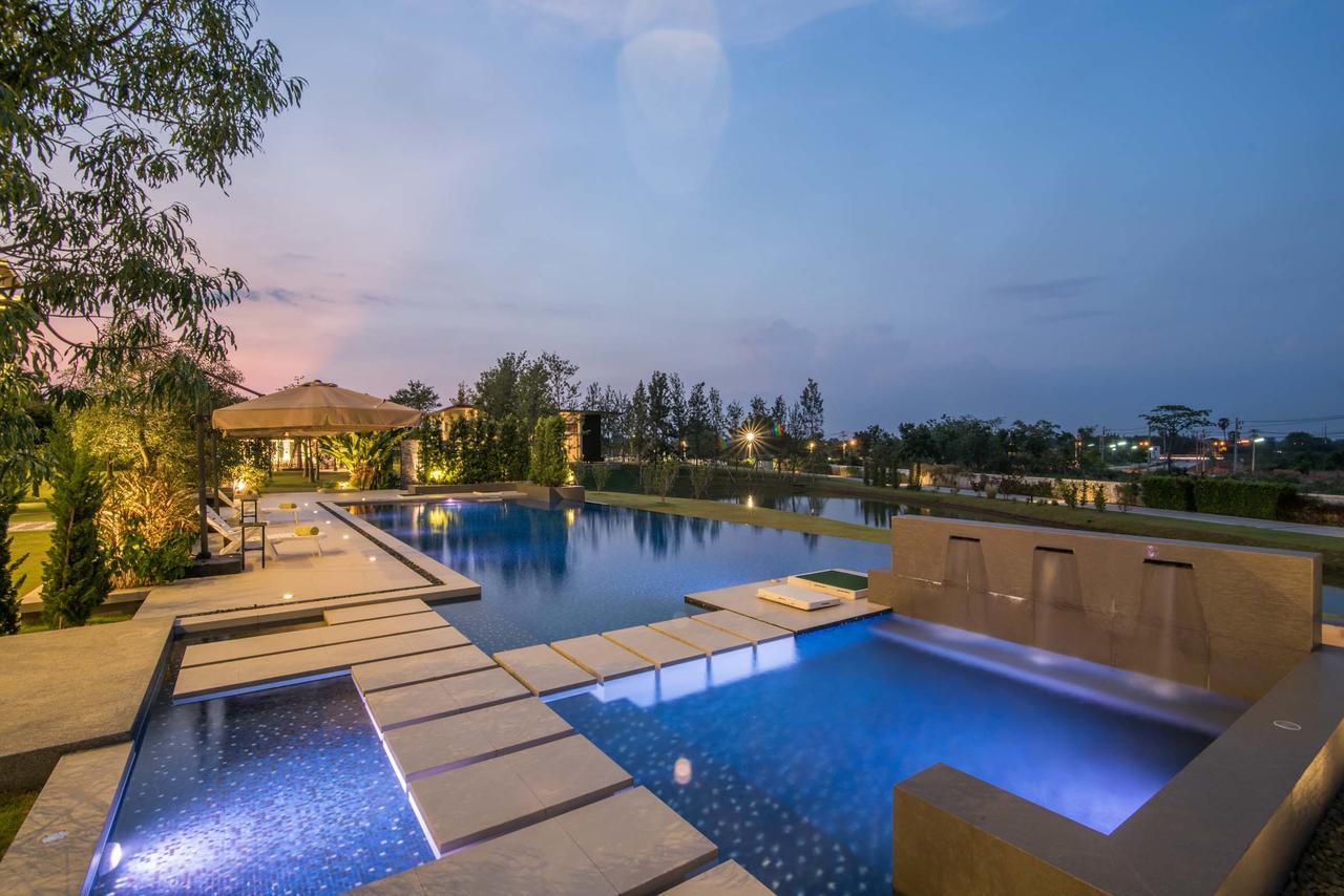Green Ville Laguna Hotel Sung Noen Exterior photo